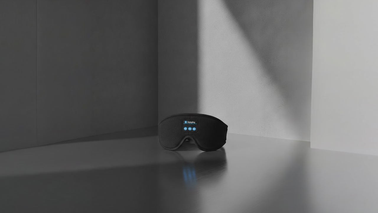 SleepAura | Masque de Sommeil Bluetooth avec Musique Intégrée
